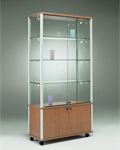 Standglasvitrine QM99-43 und QM99-53