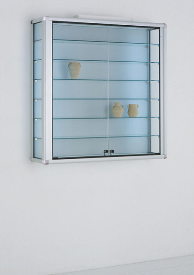 Wandvitrine 150-TECH W, 2 Schiebetren